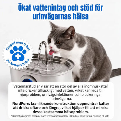 NordPurr™ Kattfontän