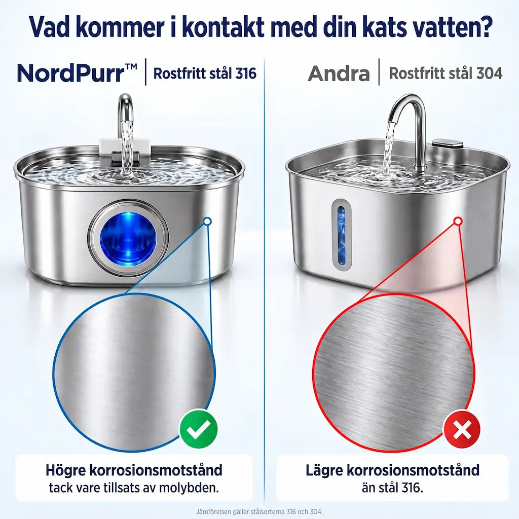 NordPurr™ Kattfontän