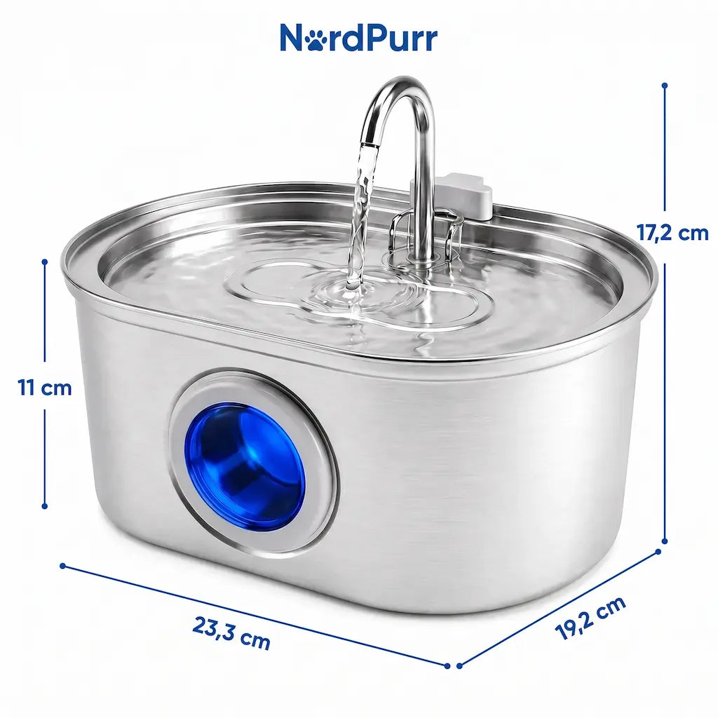 NordPurr™ Kattfontän