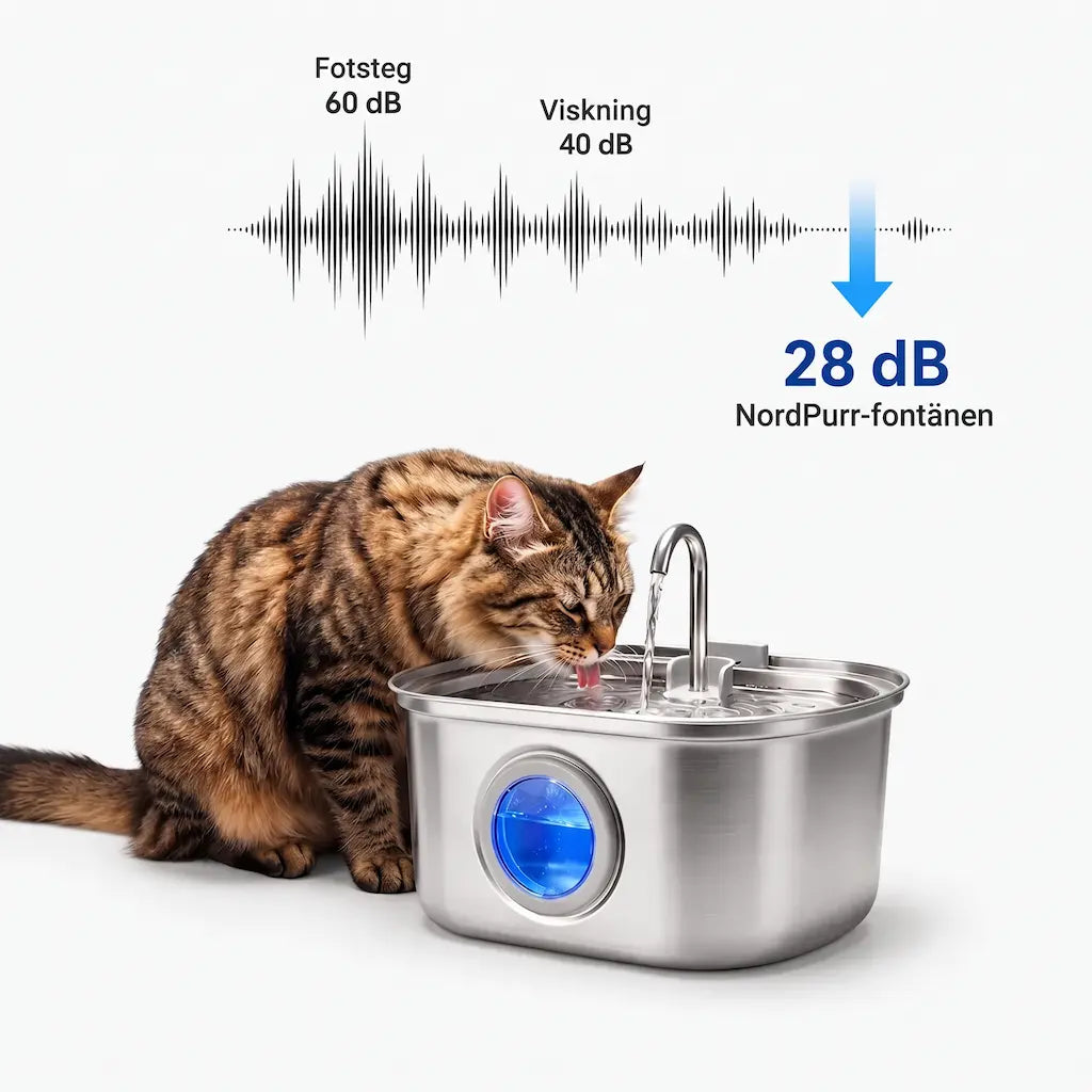 NordPurr™ Kattfontän