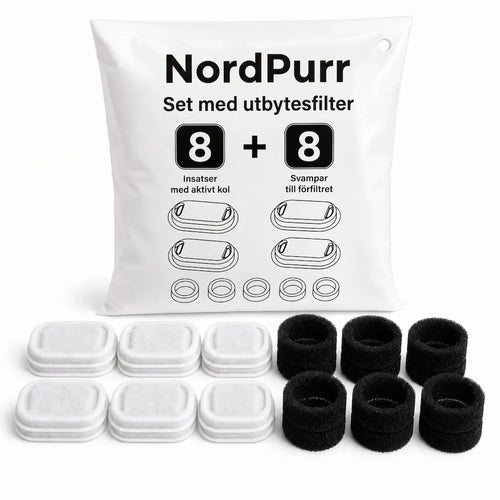 Set med utbytesfilter (8 st.)